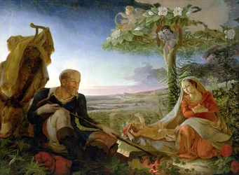 Repos pendant la fuite en Égypte, 1805-6